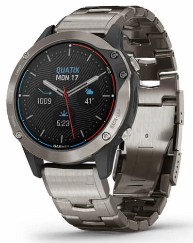 Smart Watches for Mens Waterproof-Garmin Watch Quatix 6 Sapphire Titanium Grey Titanium Band Smartwatch Smart Watches for Mens Waterproof-Garmin Watch Quatix 6 Sapphire Titanium Grey Titanium Band Smartwatch