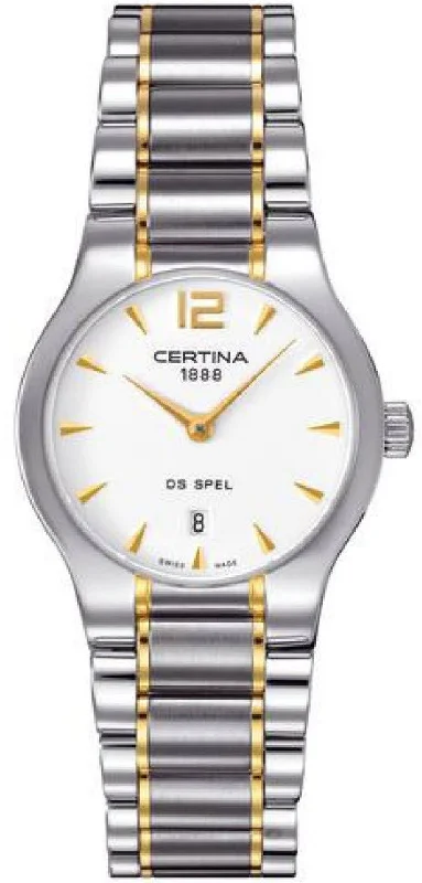 women's Certina for watch collectors -Certina Watch DS Spel Lady Round Quartz