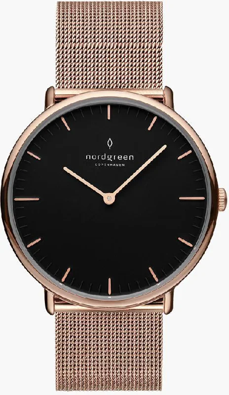 women's mechanical watches with hand-wound display -Nordgreen Native
