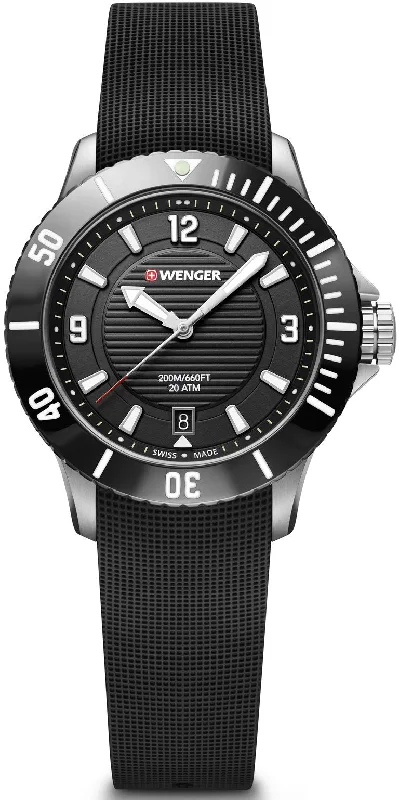 women's mechanical watches with date display function -Wenger Seaforce Small