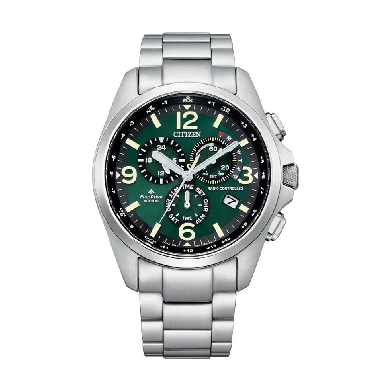 men's dive watches with personalized engraving -Promaster Land Chronograph Green Dial men's dive watches with personalized engraving -Promaster Land Chronograph Green Dial