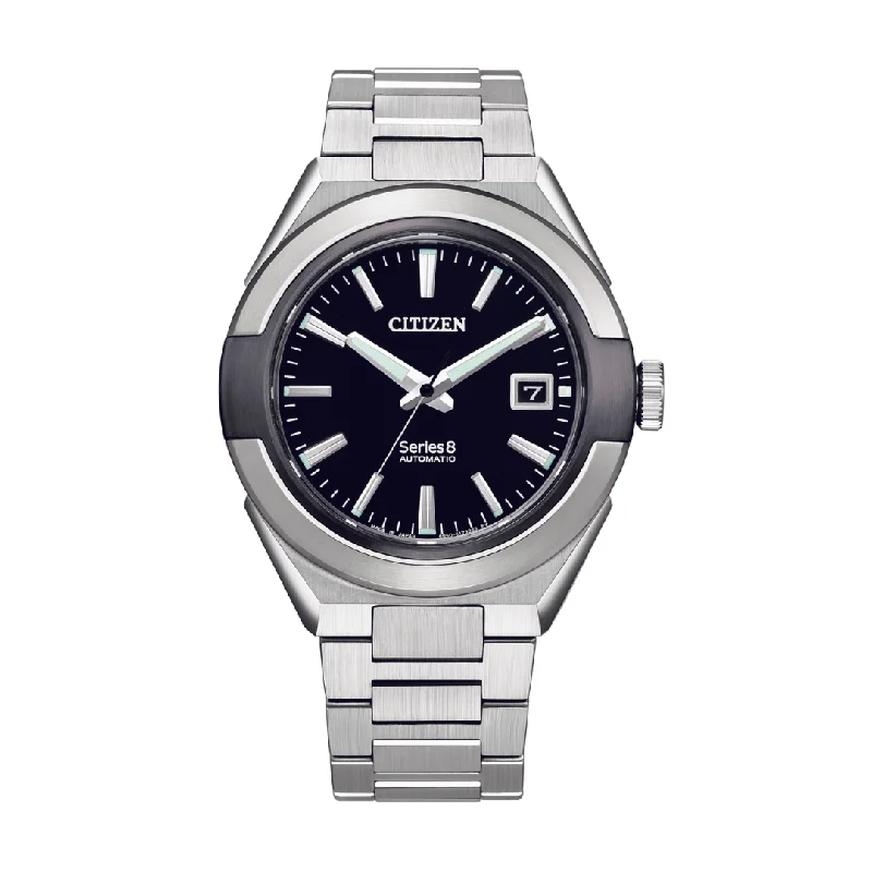 men's Seiko modern design watches -CITIZEN NA1004-87E SERIES8 AUTOMATIC MEN WATCH