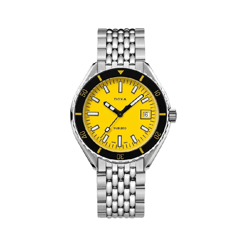 Asian-market exclusives-Sub 200 Divingstar Yellow Dial on Bracelet, 42mm