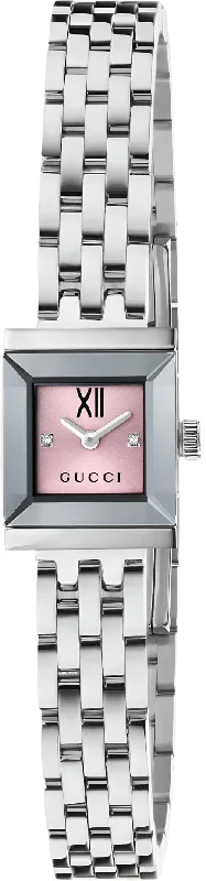 women's mechanical watches with timer design -Gucci G-Frame