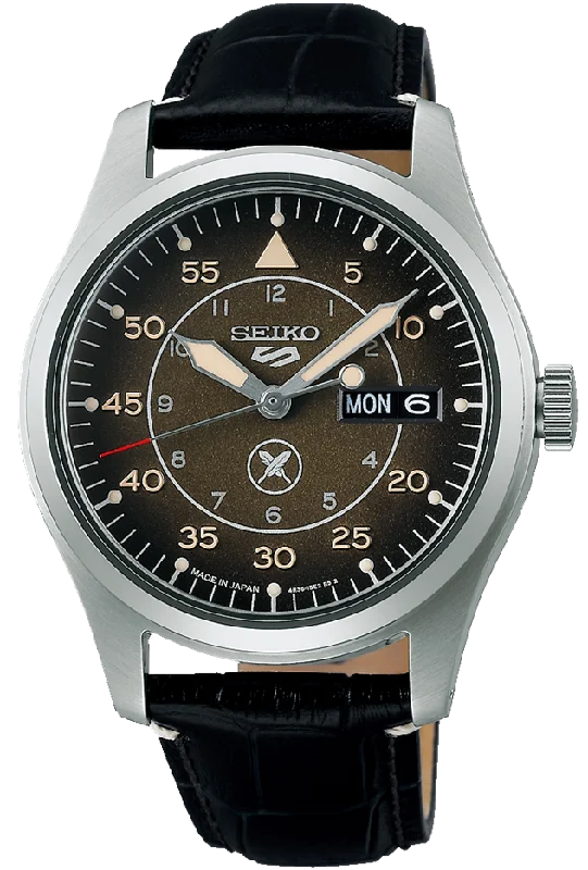 men's Seiko with month display function -Seiko 5 Sport X Yuto Horigome Limited Edition IV