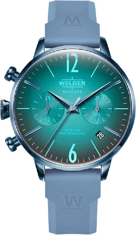 women's mechanical watches with day display -Welder Watch Moody Dual Time
