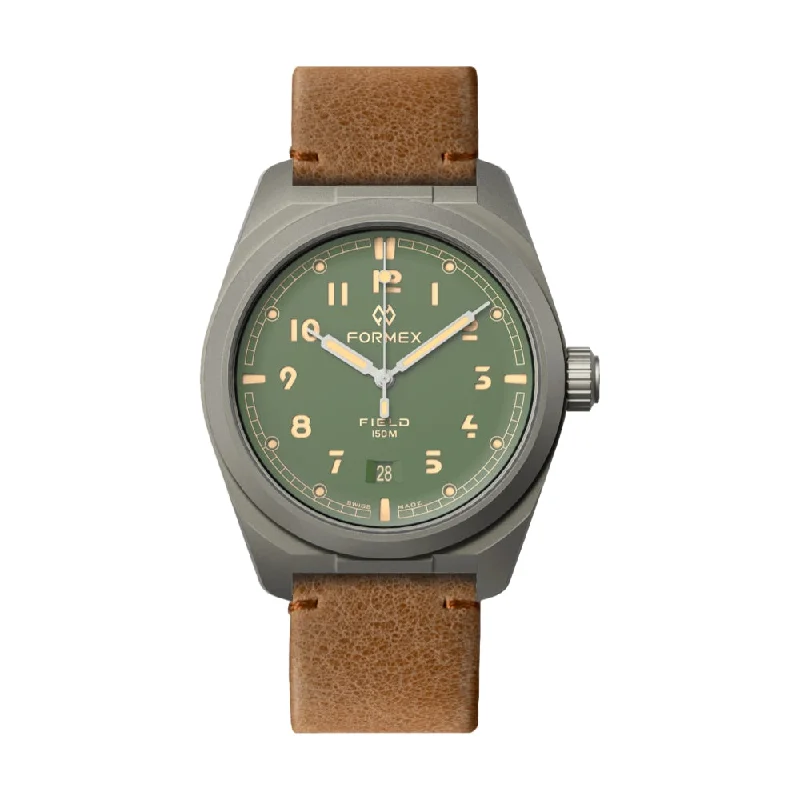 men's chronograph watches with modern style design for innovation -Field Automatic 40mm (All Dial Colors & Straps)