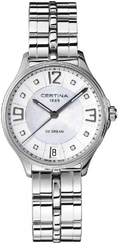 women's Certina alarm design watches -Certina Watch DS Dream Quartz