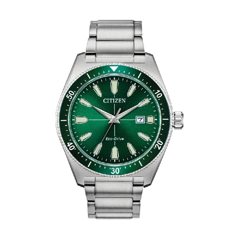 men's GMT watches for military personnel -BRYCEN GREEN DIAL