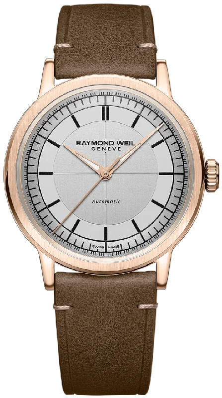 men's mechanical watches with tide style design for sailors -Raymond Weil Millesime