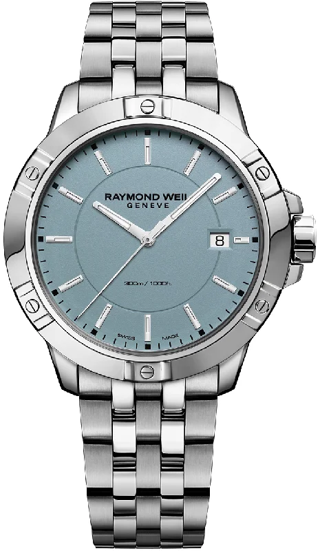 men's mechanical watches with anti-reflective design -Raymond Weil Tango Mens