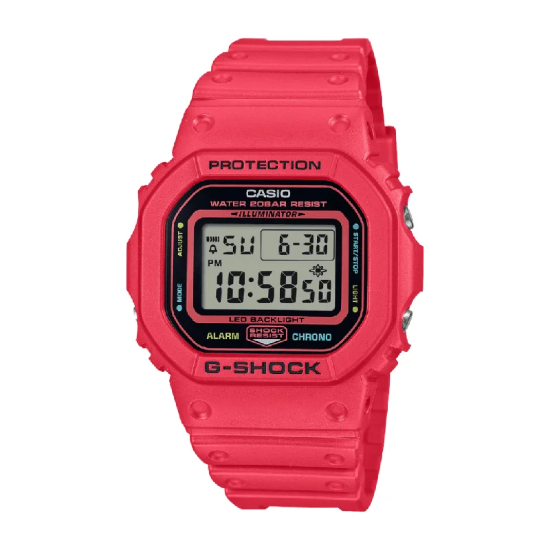 men's Cartier with date display function -CASIO G-SHOCK DW-5600EP-4DR VIVID COLORS DIGITAL WATCH men's Cartier with date display function -CASIO G-SHOCK DW-5600EP-4DR VIVID COLORS DIGITAL WATCH