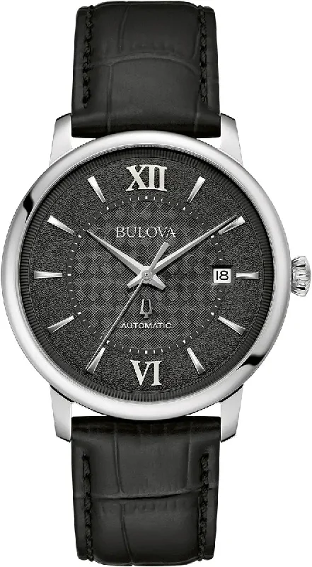 men's mechanical watches with triple time zone design -Bulova Classic Hudson
