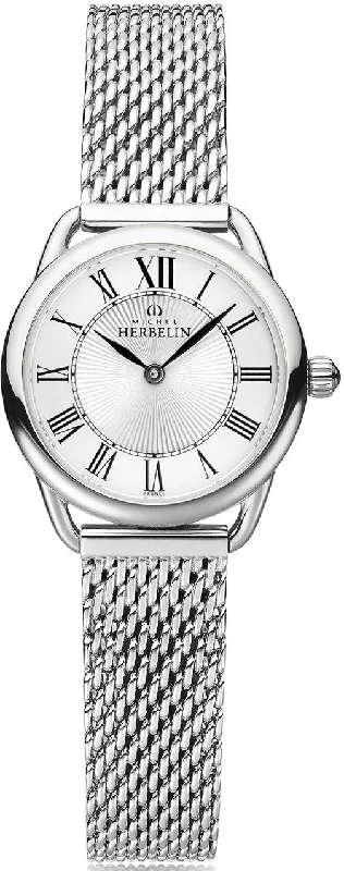 women's mechanical watches with intricate design -Herbelin Equinoxe Ladies