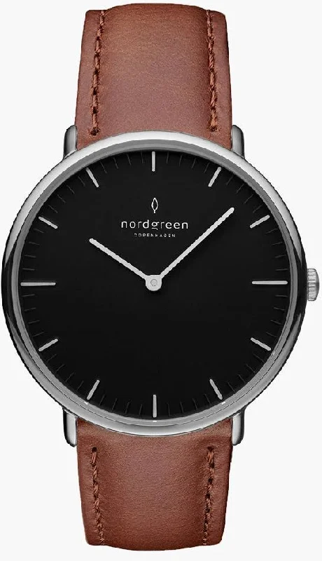 women's mechanical watches with tritium display -Nordgreen Native