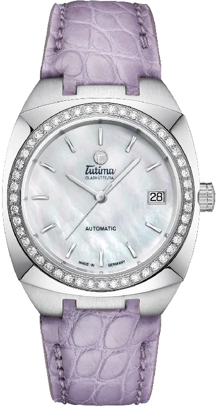 women's mechanical watches with sleek design -Tutima Saxon One Lady