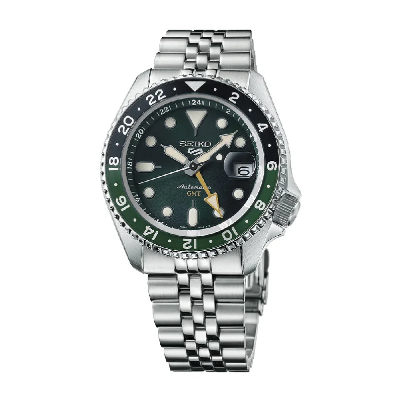 American-classic dress-5 Sports SKX GMT Green Dial, 42.5mm SSK035