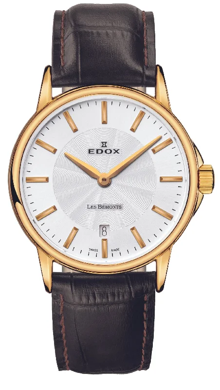 women's mechanical watches with chime display function -Edox Watch Les Bemonts
