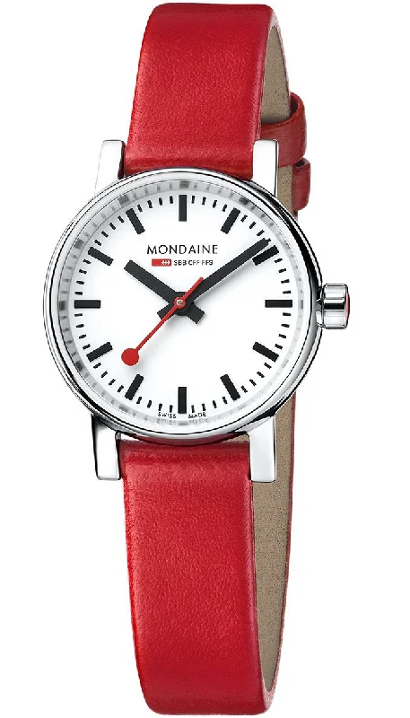 Stylish Women Mondaine watches for office wear -Mondaine Watch Evo2 Petite D