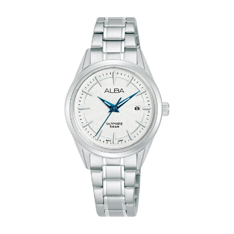 women's mechanical watches with corrosion-resistant design -ALBA AH7CJ9X PRESTIGE QUARTZ 3 HANDS DATE WOMEN WATCH