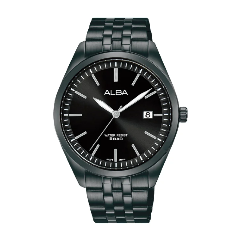 men's digital watches with quick-release style straps -ALBA AS9S03X PRESTIGE QUARTZ 3 HANDS DATE MEN WATCH men's digital watches with quick-release style straps -ALBA AS9S03X PRESTIGE QUARTZ 3 HANDS DATE MEN WATCH
