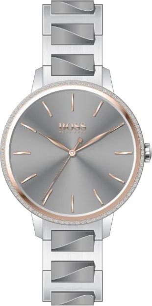 women's mechanical watches with Swiss SuperLuminova display function -Boss Watch Signature Ladies D