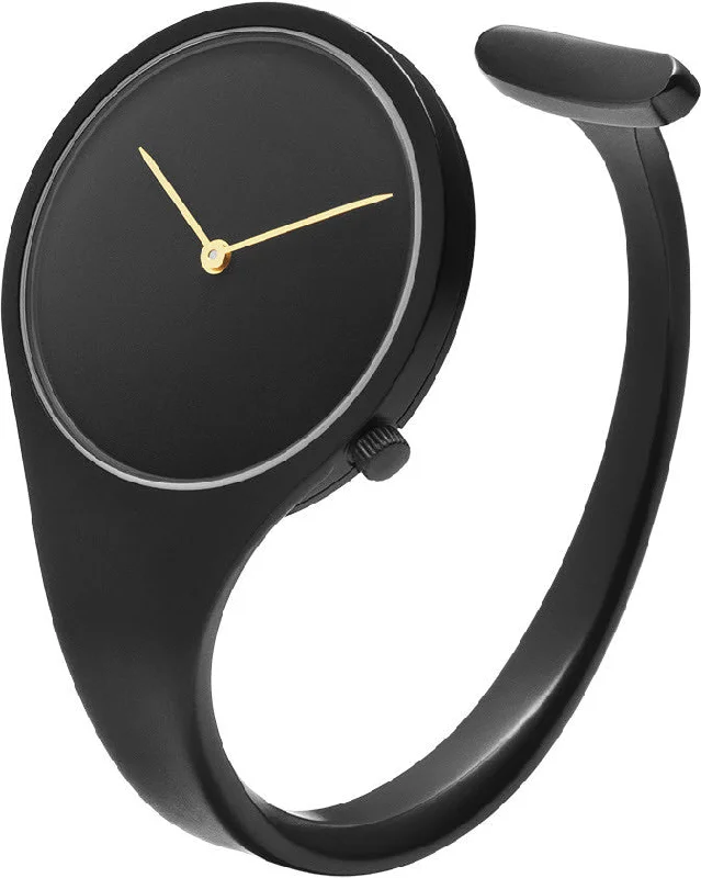 Georg Watches Women's Classic-Georg Jensen Vivianna Black PVD 34mm X Small
