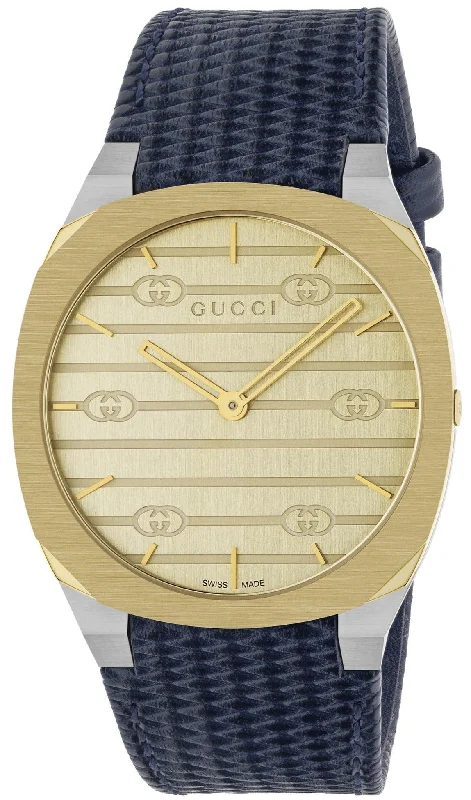 men's mechanical watches with magnetic-resistant design -GUCCI 25H D