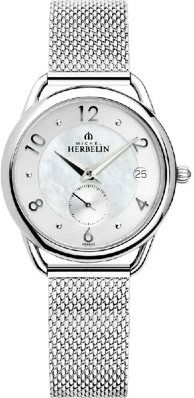 women's mechanical watches with power reserve -Herbelin Equinoxe Ladies