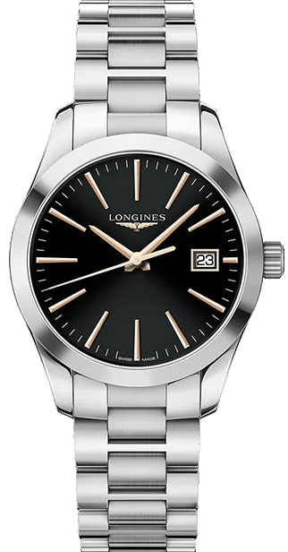 women's Longines with SuperLuminova display function -Longines Conquest Classic Ladies women's Longines with SuperLuminova display function -Longines Conquest Classic Ladies