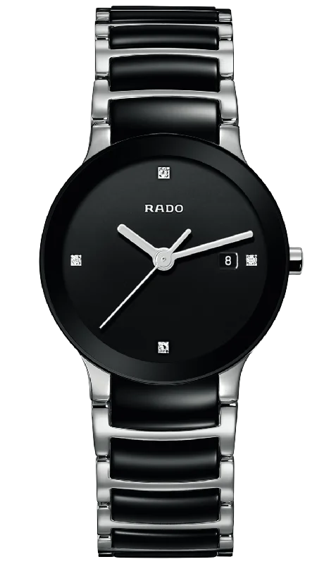 Rado women's watches with brushed finish-​Rado Watch Centrix Sm
