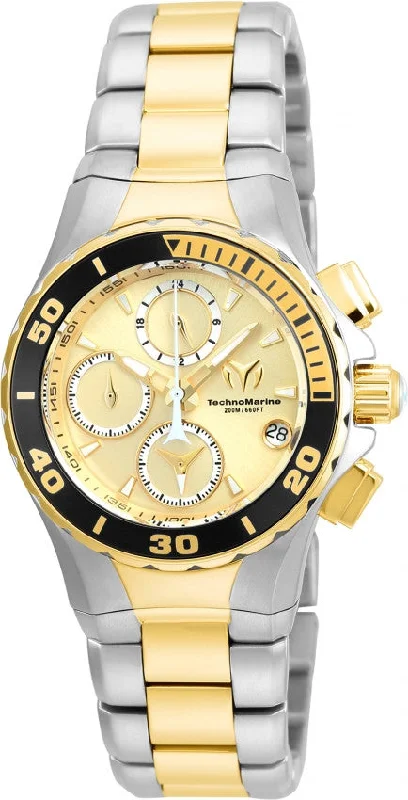 women's mechanical watches with LED light design -TechnoMarine Watch Manta Lady