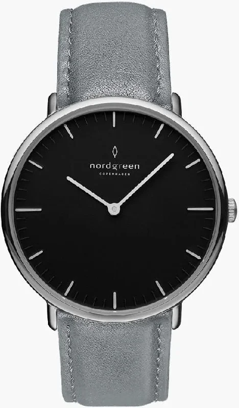 women's mechanical watches with phosphorescent display -Nordgreen Native