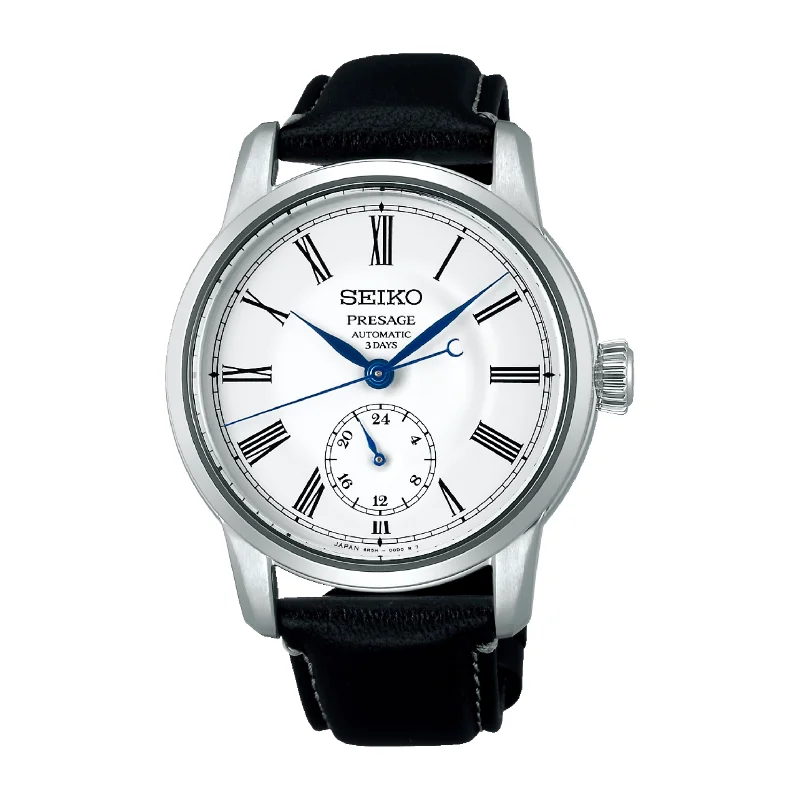 men's Seiko rugged design watches -SEIKO PRESAGE SPB495J1 CRAFTSMANSHIP IN ENAMEL MEN WATCH