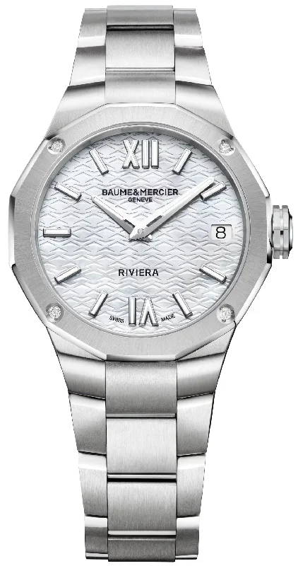 women's mechanical watches for kayaking -Baume et Mercier Riviera Ladies