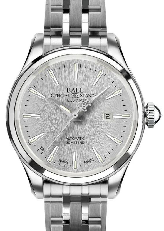 women's Ball concave watches -Ball Watch Company Trainmaster Eternity Ladies