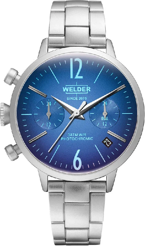 women's mechanical watches with leap year design -Welder Watch Space D