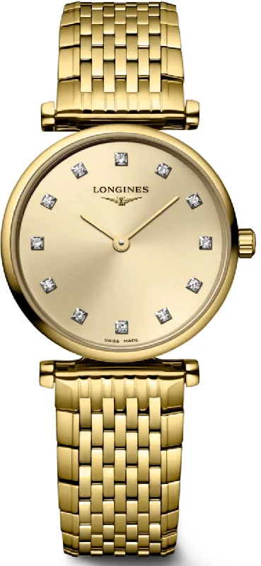 women's Longines dual time zone design watches -Longines La Grande Classique De Longines Ladies