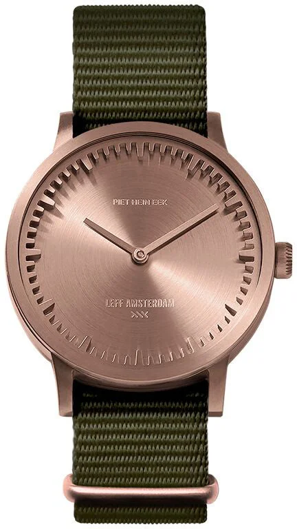 women's mechanical watches with monogram engraving design -LEFF Amsterdam Watch Tube T32
