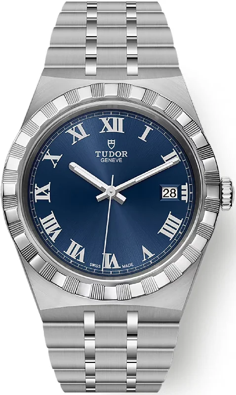 men's mechanical watches with nylon style straps -TUDOR Royal 38