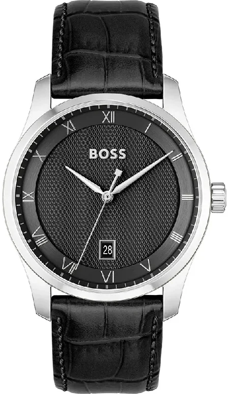 men's mechanical watches with quartz display function -Boss Principle Mens