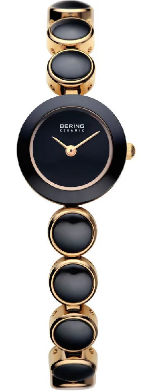 women's Bering with metal straps -Bering Watch Ceramic Ladies