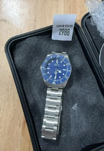 men's dive watches with shock-resistant style -★US Pre-Owned★San Martin 37mm Vintage Diver Watch SN0138G