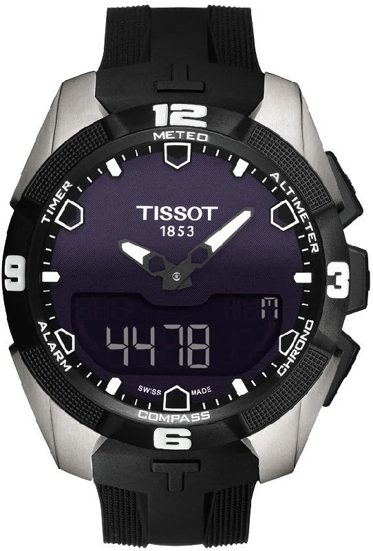 Mens Smart Watches Discount-Tissot Watch T-Touch Expert Solar D