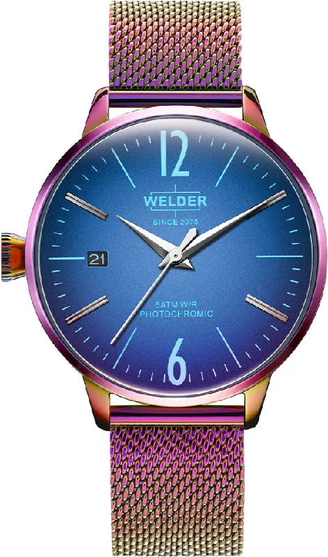 women's mechanical watches with convex design -Welder Watch Moody
