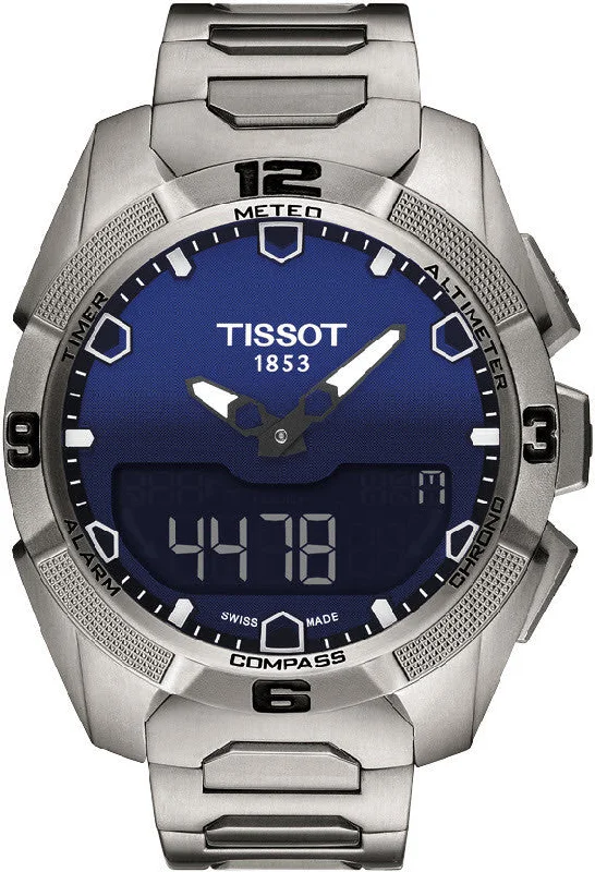 Smart Watches for Mens Style-Tissot Watch T-Touch Expert Solar