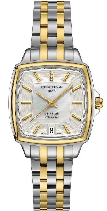 women's Certina double-domed design watches -Certina Watch DS Prime Lady Shape
