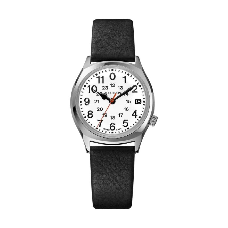 men's GMT watches for civilian pilots -Legacy Automatic Black Leather Strap R.R.-O Limited Edition men's GMT watches for civilian pilots -Legacy Automatic Black Leather Strap R.R.-O Limited Edition