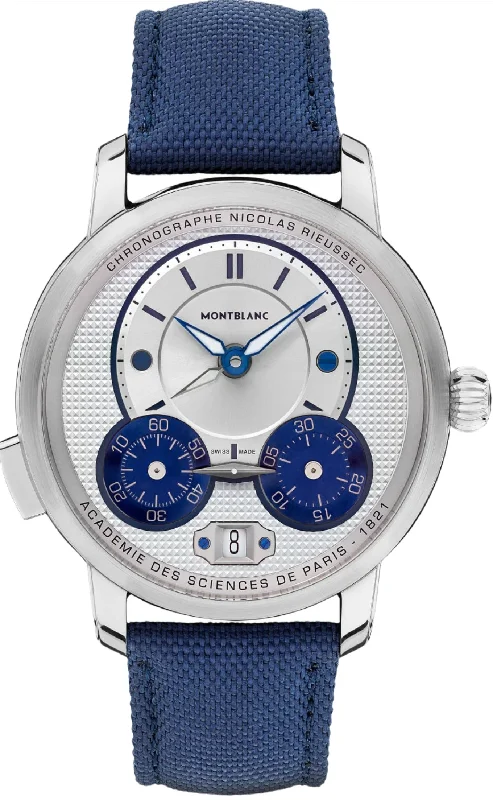 men's chronograph watches with interchangeable style straps -Montblanc Star Legacy Nicolas Rieussec Chronograph D men's chronograph watches with interchangeable style straps -Montblanc Star Legacy Nicolas Rieussec Chronograph D