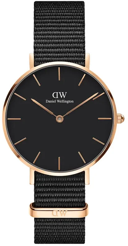 women's mechanical watches with concave design -Daniel Wellington Watch Petite Cornwall Black 32 mm women's mechanical watches with concave design -Daniel Wellington Watch Petite Cornwall Black 32 mm